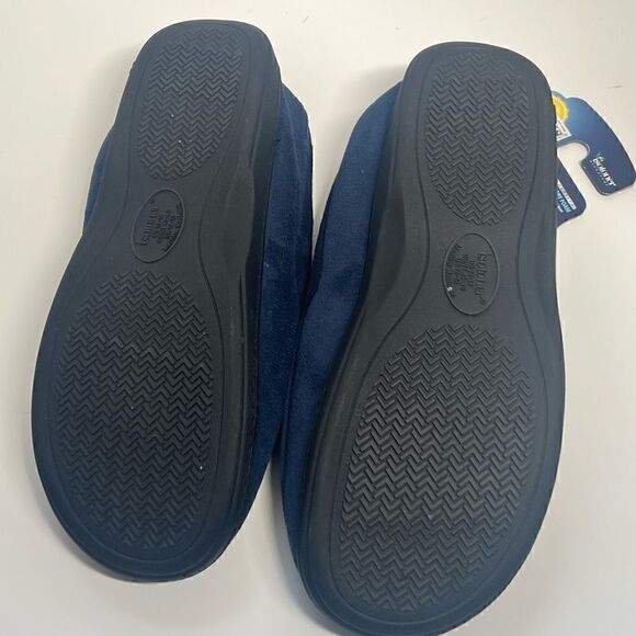New ISOTONER Men's Jared Moc-Toe Memory Foam Slippers XXL 13/14 - Picture 10 of 16